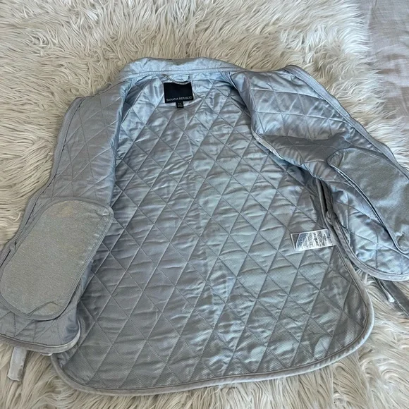 Banana Republic | Quilted Vest | Velvet Bow Detail & Trim - Picture 8 of 14